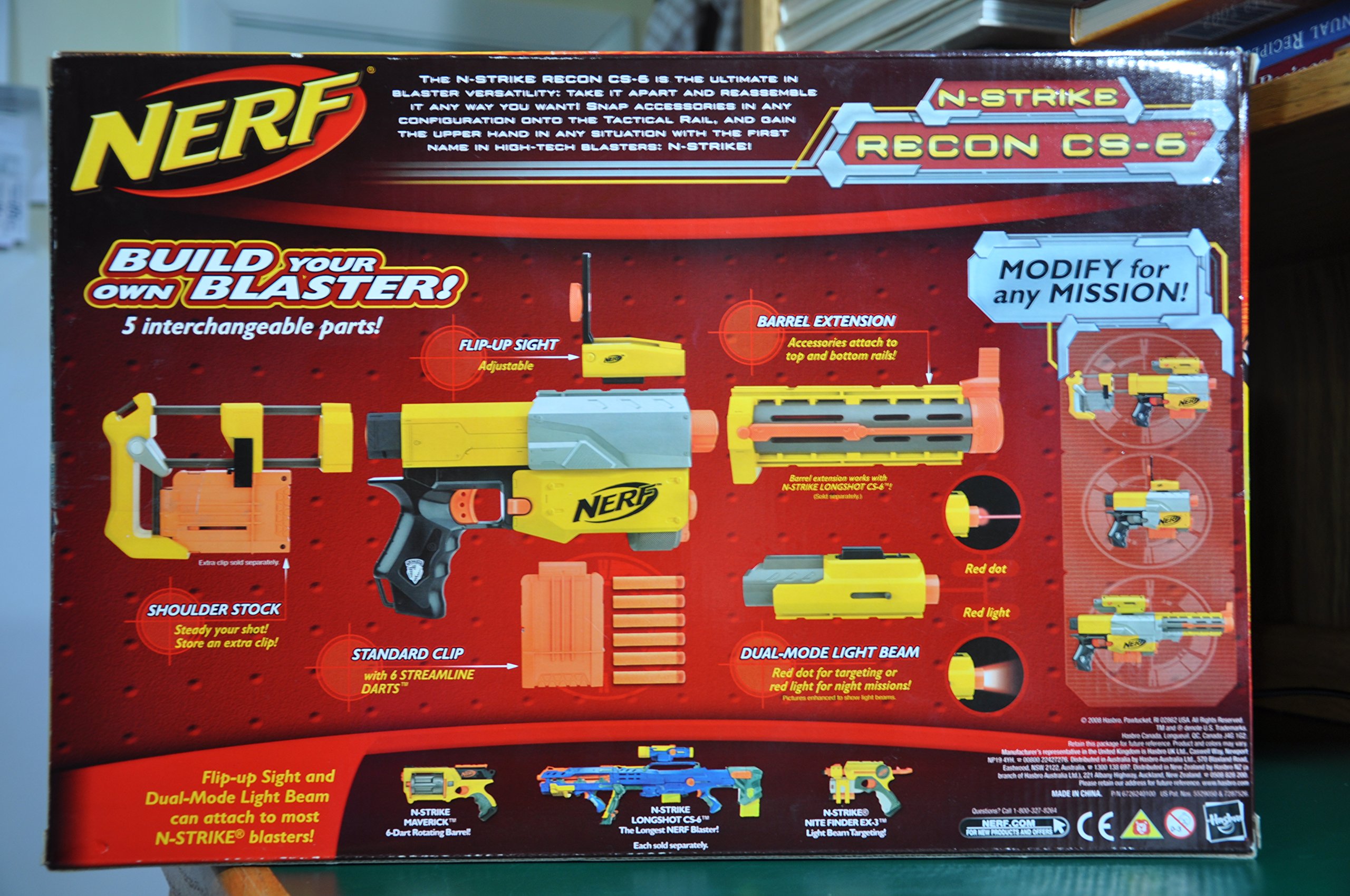 Funskool Nerf N-Strike Recon CS-6 : Amazon.in: Toys & Games
